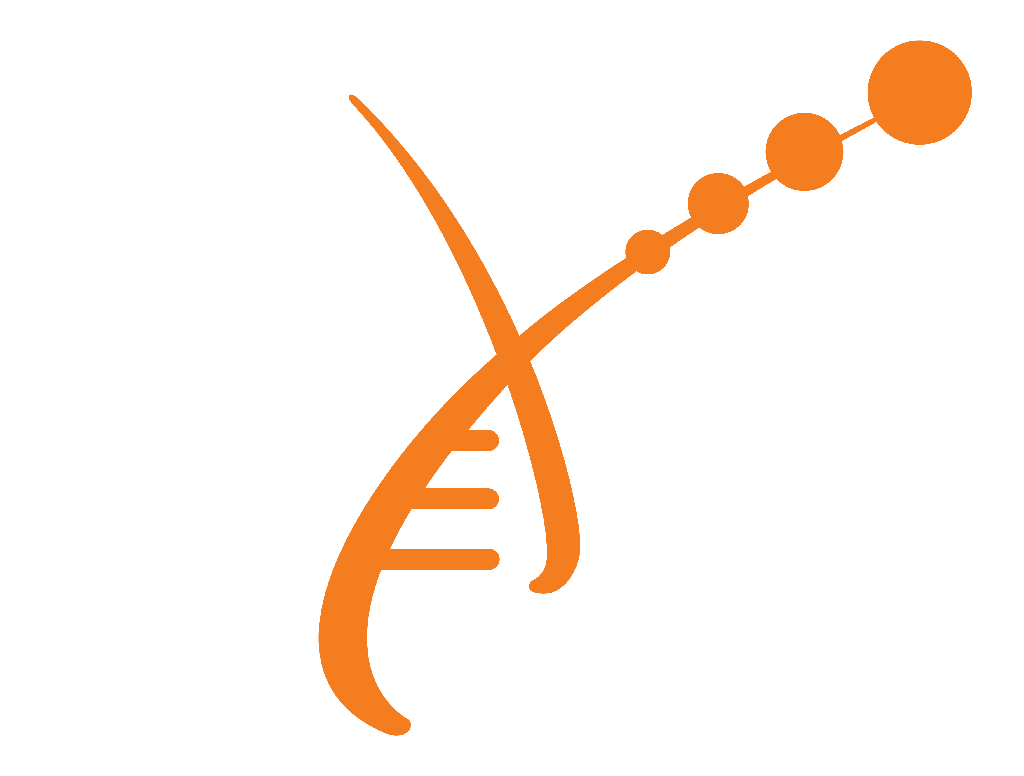 The ELIXIR logo where the X is DNA