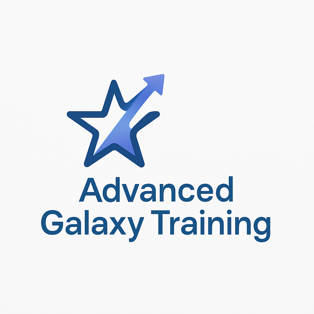 logo for the Advanced Galaxy Training